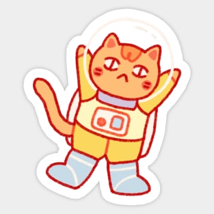 Catstronaut v1 Sticker